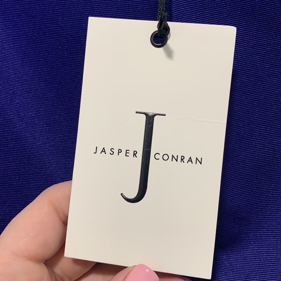 NWT Jasper Conran electric blue A line skirt US size 12 - Picture 4 of 6